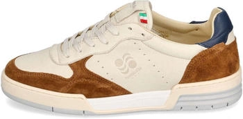 Pantofola d'Oro Rio Low Off White Cognac