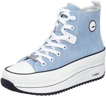 Rieker Sneaker High blau schwarz