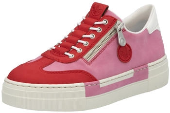 Rieker Sneaker rosa rot