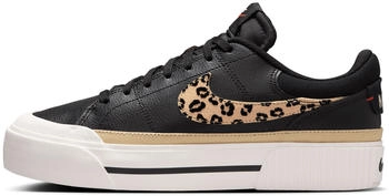 Nike Court Legacy Lift Sneaker 001 schwarz khaki sail picante rot