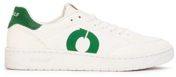 Ecoalf Deiaalf Leder Sneaker wei&szlig; gr&uuml;n
