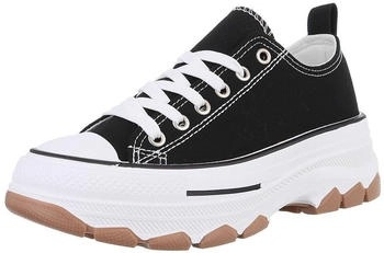 Ital Design Low-Top Sneaker Lochschnürung schwarz 8693