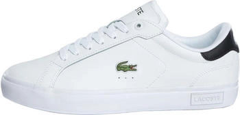Lacoste Powercourt 125 2 SMA Leder-Sneaker weiß