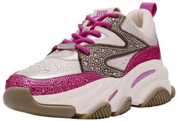 Steve Madden Textil Sneaker weiß rosa