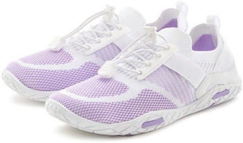 Lascana Sneaker wei&szlig; flieder