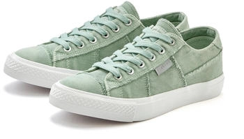 Elbsand Sneaker Schn&uuml;rhalbschuh gr&uuml;n mintgr&uuml;n