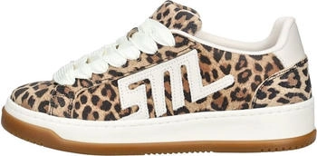 Steve Madden Veloursleder Sneaker leopard schwarz