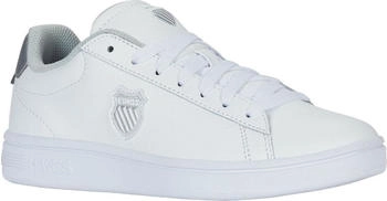 K-Swiss Court Shield II Lederschuhe wei&szlig; silber 09441
