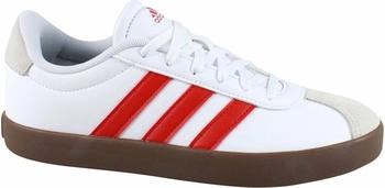Adidas VL Court 3 0 Sneaker Kinder IH3484 cloud white better scarlet grey one