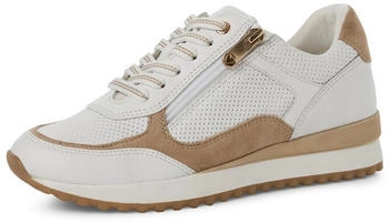 Marco Tozzi Sneaker sand weiß