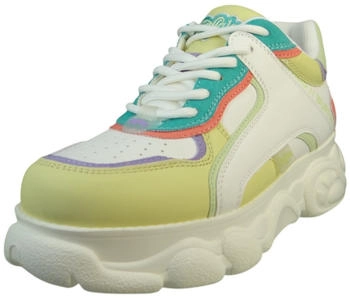 Buffalo CLD Echo Low Top Sneaker gelb lime petrol 1636384
