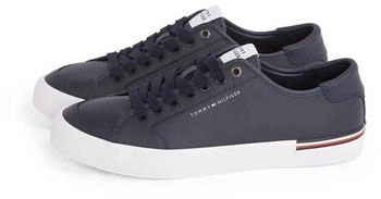 Tommy Hilfiger CORE CORPORATE VULC LEATHER Sneaker dunkelblau