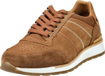 Bullboxer Sneaker cognac weiß