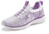 Lascana Sneaker Slipper bequem zum Reinschlüpfen vegan lila