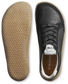 Vivobarefoot Gobi II Sneaker Premium Leather schwarz – Natürliches Material mit funktionalen Vorteilen