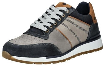 Bullboxer Sneaker Leder navy grau
