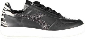 Diadora Sportschuh schwarz Kontrastdetails
