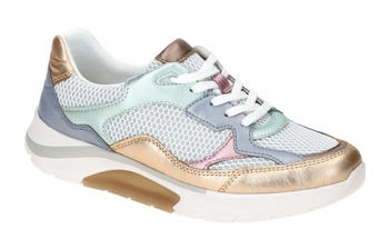 Gabor ROLLINGSOFT sportliche Schnür-Halbschuhe weiß 66 926 61