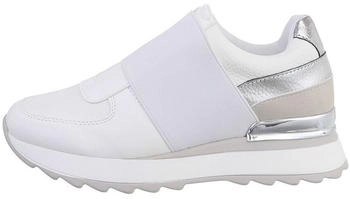 Ital Design Freizeitschuhe Sneakers Low Textil weiß 28673