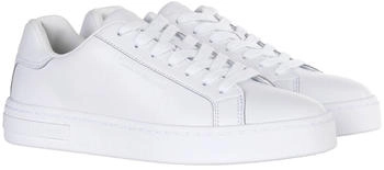 Armani Exchange XW000295AF11912U0002 Weiße Leder-Turnschuhe