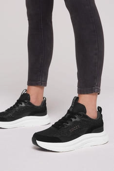 Soccx Sneaker Low Sandwich-Mesh-Struktur schwarz