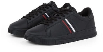 Tommy Hilfiger Modern Cupsole Stripes LTH Plateausneaker schwarz