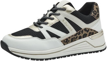 s.Oliver Sneaker braun schwarz weiß