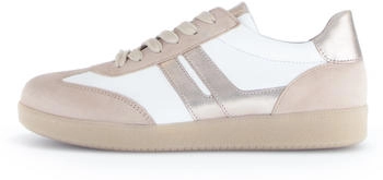 Gabor Sneaker low beige champagner wei&szlig;