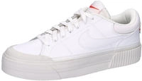 Nike DM7590-108, NIKE Court Legacy Lift Plateau Sneaker Damen 108 - white/photon