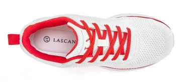 Lascana Sneaker rot weiß – Vielseitiger Allrounder mit veganer Philosophie