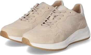 Salamander Damen Low Sneaker beige Rauleder