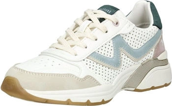 MUSTANG Sneaker beige rauchblau altrosa weiß