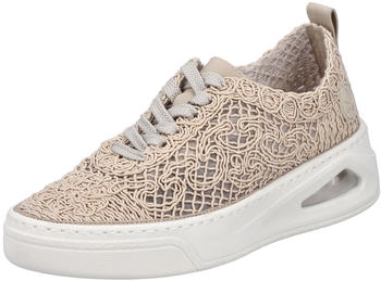 Rieker N6409 Sneaker Low beige
