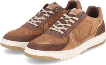 Bullboxer Low Sneaker Braun Rauleder