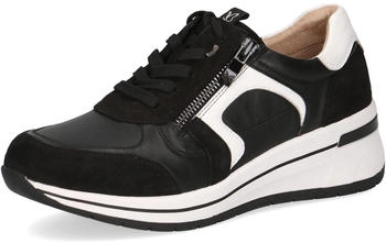 Caprice Sneaker schwarz wei&szlig; Leder