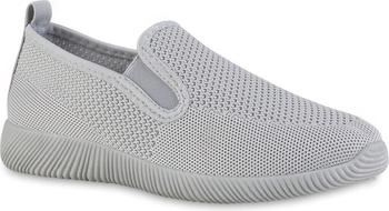 VAN HILL Slip Ons Flach 217003 grau