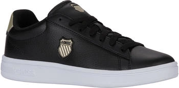 K-Swiss Court Shield II Sneaker schwarz champagner wei&szlig;