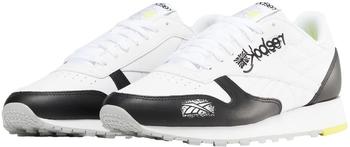 Reebok Classic Leather Sneaker cblack ftwwht aciyel