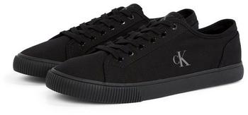 Calvin Klein Vulcanized Sneaker Canvas Low Top schwarz