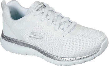 Skechers Bountiful Quick Path Sneaker weiss silber