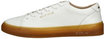Replay Replay Leder Sneaker wei&szlig;