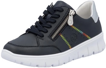 Rieker Sneaker Low blau schwarz