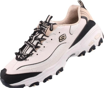Skechers D'Lites Retro Rewind Natur schwarz