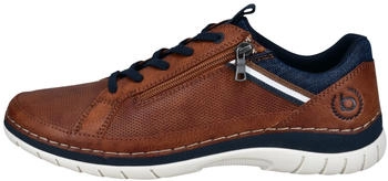 Bugatti Schuhe Herren Textil Canvas cognac