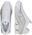 Nike Shox R4 white/white/bright crimson/metallic silver