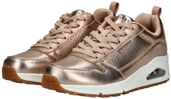 Skechers Uno - Metallixs Women rose gold – Federleichter Tragekomfort den ganzen Tag