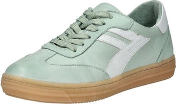 Andrea Conti Leder Sneaker hellgrün