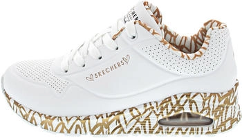 Skechers x JGoldcrown: Uno - Loving Love white/rose