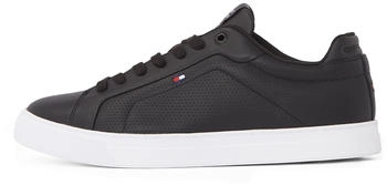 Tommy Hilfiger Icon Court Pinperf Sneaker pechschwarz
