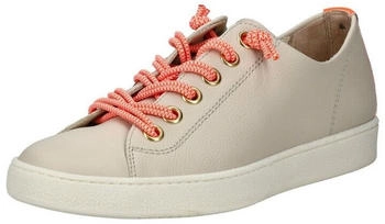 Paul Green Glattleder Sneaker beige orange